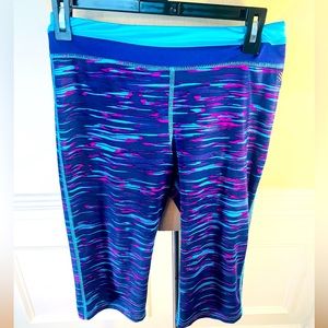 JK Tech girls Multi Color capri athletic pants size X large(100)